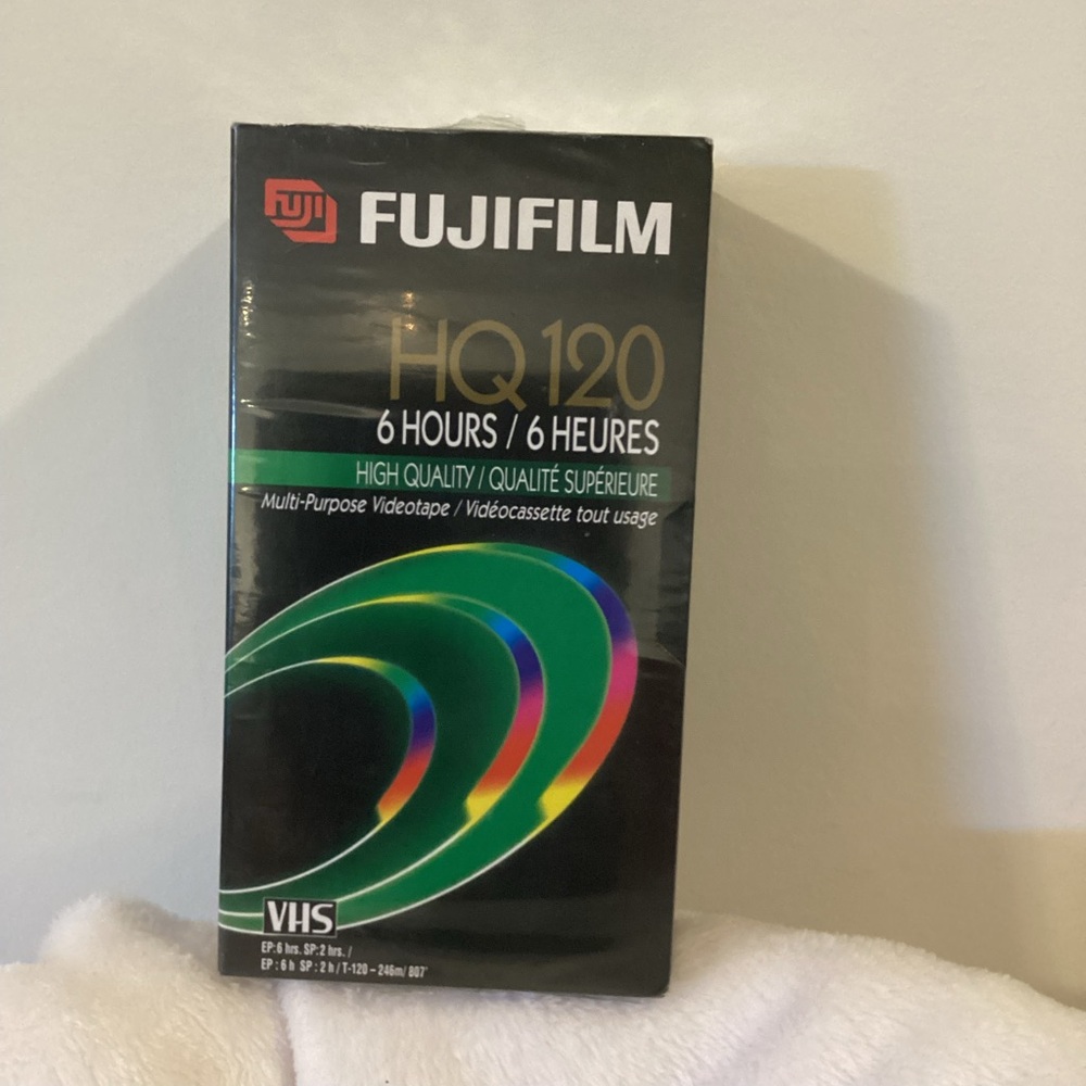 Fujifilm HQ 120 VHS Tape - 2pk